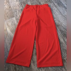 Loft wide leg watermelon pants